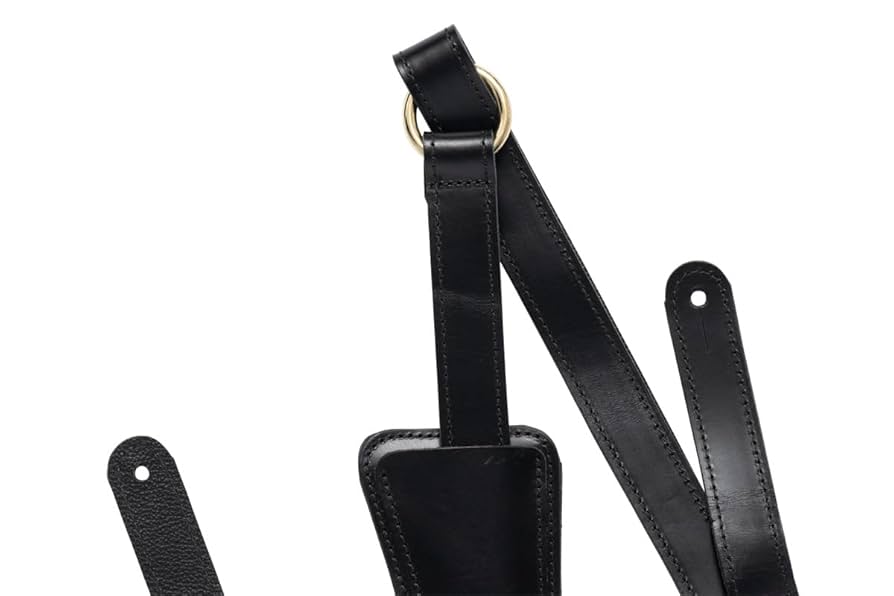 Gibson 純正ストラップ 黒 ギブソン ブラック Gibson / ASVBLT-BLK The Vintage Bolt (Black) ギブソン